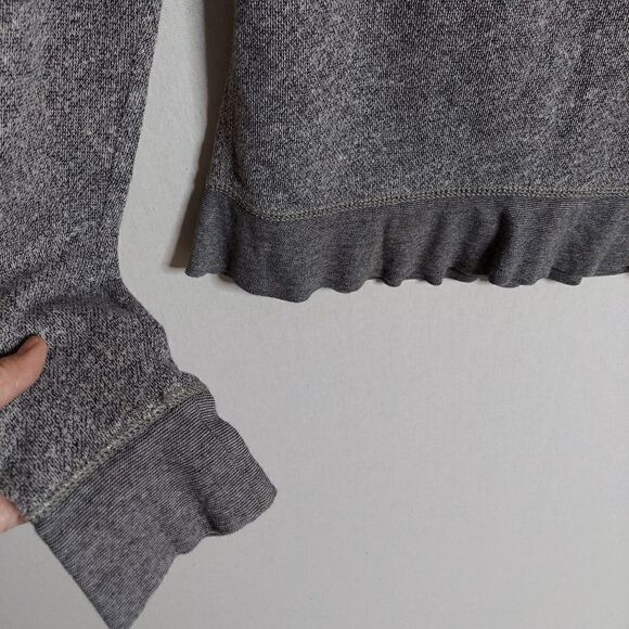 T by Alexander Wang Gray Cotton Pullover - Picture 3 of 11